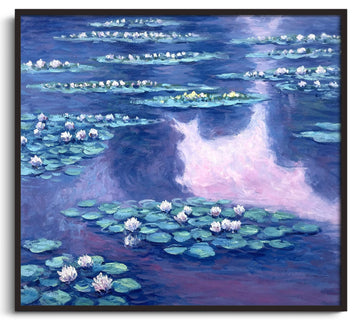 Inspiration Nymphéas IV Monet - peinture à l'huile